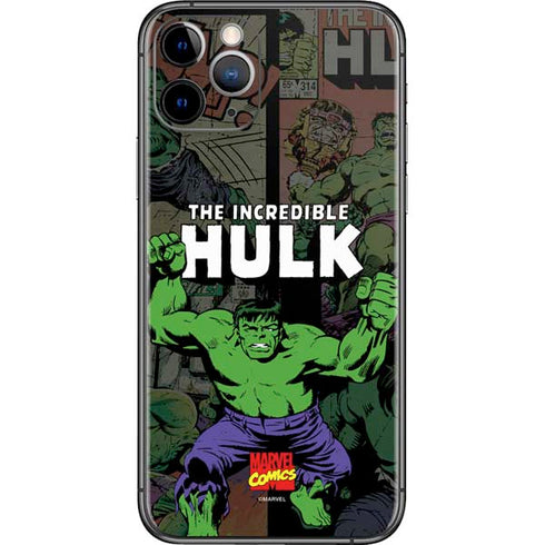 Marvel Classic Comics Hulk Fighter Vintage iPhone 11 Pro Skin