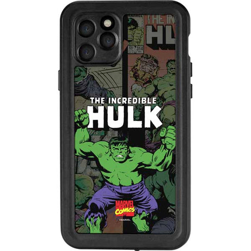 Marvel Classic Comics Hulk Fighter Vintage iPhone 11 Pro Waterproof Case