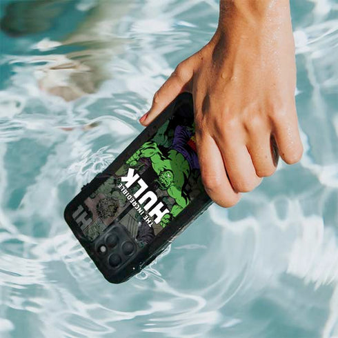 Marvel Classic Comics Hulk Fighter Vintage iPhone 11 Pro Waterproof Case