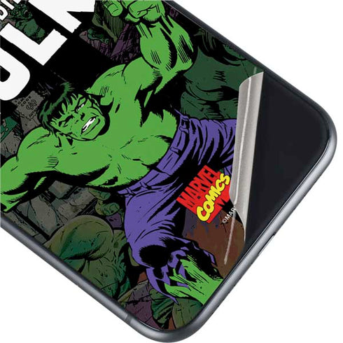 Marvel Classic Comics Hulk Fighter Vintage iPhone 11 Skin