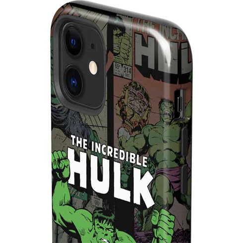 Marvel Classic Comics Hulk Fighter Vintage iPhone 12 Mini Impact Case