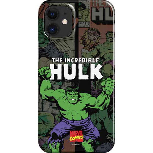 Marvel Classic Comics Hulk Fighter Vintage iPhone 12 Mini Lite Case