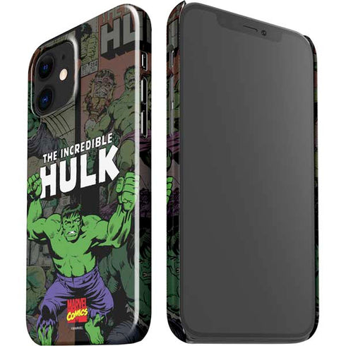 Marvel Classic Comics Hulk Fighter Vintage iPhone 12 Mini Lite Case