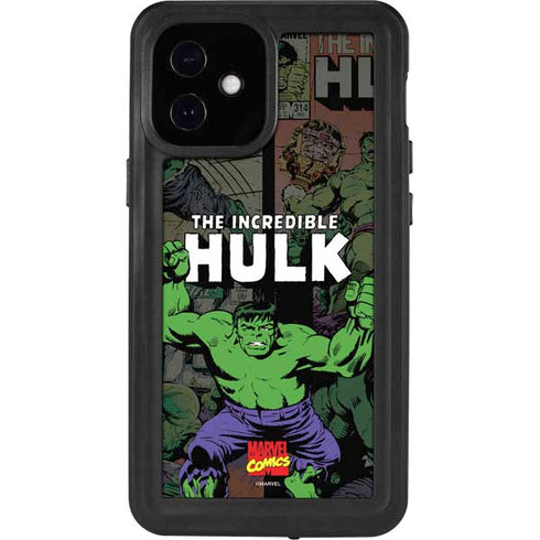 Marvel Classic Comics Hulk Fighter Vintage iPhone 12 Mini Waterproof Case