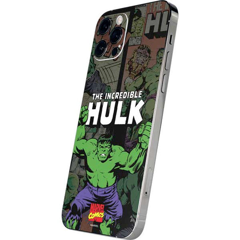 Marvel Classic Comics Hulk Fighter Vintage iPhone 12 Pro Skin
