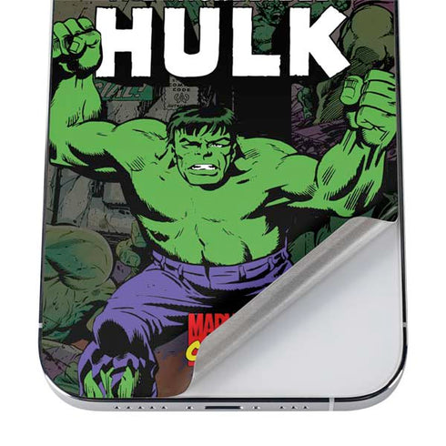 Marvel Classic Comics Hulk Fighter Vintage iPhone 12 Pro Skin