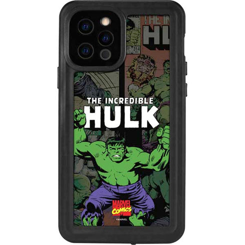 Marvel Classic Comics Hulk Fighter Vintage iPhone 12 Pro Waterproof Case