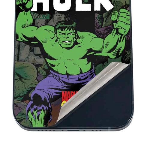 Marvel Classic Comics Hulk Fighter Vintage iPhone 12 Skin