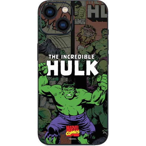 Marvel Classic Comics Hulk Fighter Vintage iPhone 13 Mini Skin