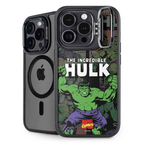 Marvel Classic Comics Hulk Fighter Vintage iPhone 13 Pro Max Kickstand Case