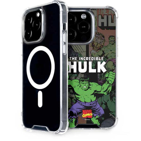 Marvel Classic Comics Hulk Fighter Vintage iPhone Cases