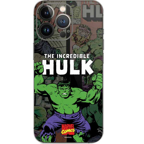Marvel Classic Comics Hulk Fighter Vintage iPhone 13 Pro Skin
