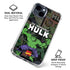 Marvel Classic Comics Hulk Fighter Vintage iPhone 14 Plus Clear Case