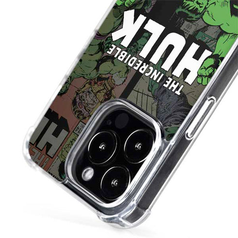 Marvel Classic Comics Hulk Fighter Vintage iPhone 14 Pro MagSafe Case