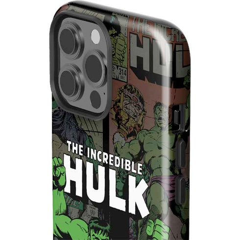 Marvel Classic Comics Hulk Fighter Vintage iPhone 14 Pro Max Impact Case
