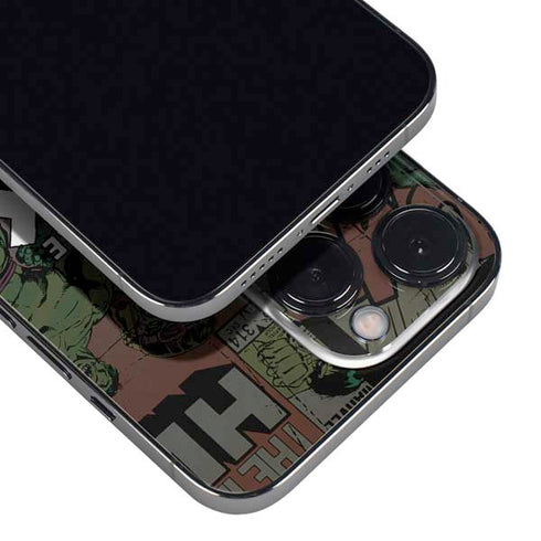 Marvel Classic Comics Hulk Fighter Vintage iPhone 14 Pro Max Skin