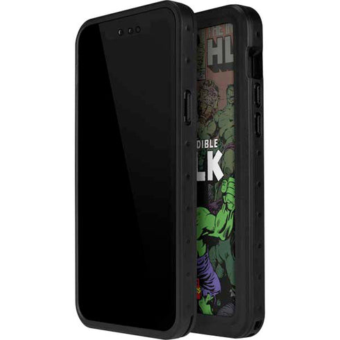 Marvel Classic Comics Hulk Fighter Vintage iPhone 15 Plus Waterproof Case