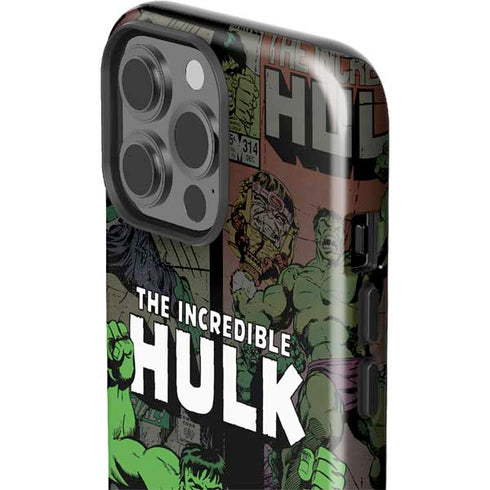 Marvel Classic Comics Hulk Fighter Vintage iPhone 15 Pro Max Impact Case