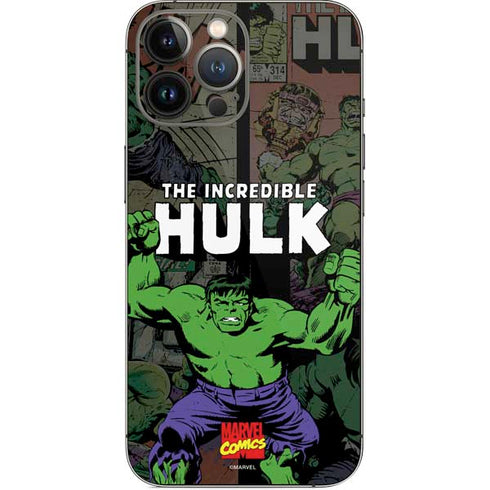 Marvel Classic Comics Hulk Fighter Vintage iPhone 15 Pro Max Skin