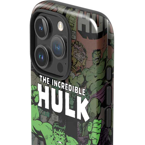 Marvel Classic Comics Hulk Fighter Vintage iPhone 16 Pro Impact Case