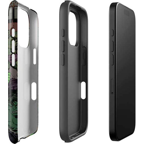 Marvel Classic Comics Hulk Fighter Vintage iPhone 16 Pro Impact Case