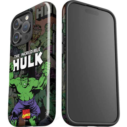 Marvel Classic Comics Hulk Fighter Vintage iPhone 16 Pro Impact Case