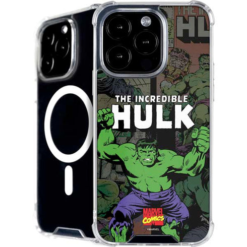Marvel Classic Comics Hulk Fighter Vintage iPhone 16 Pro MagSafe Case