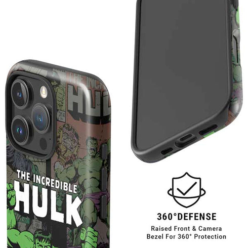 Marvel Classic Comics Hulk Fighter Vintage iPhone 16 Pro Magsafe Impact Case