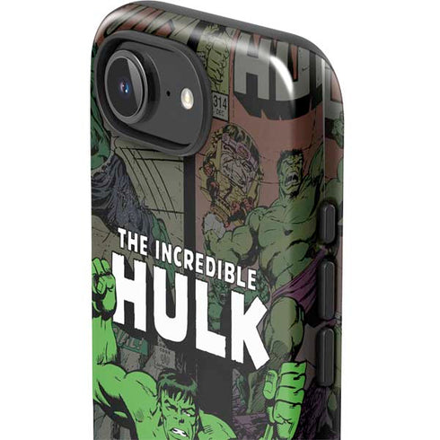 Marvel Classic Comics Hulk Fighter Vintage iPhone 16e Impact Case