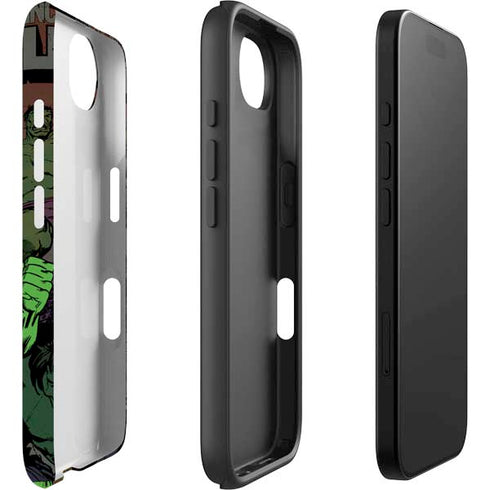 Marvel Classic Comics Hulk Fighter Vintage iPhone 16e Impact Case