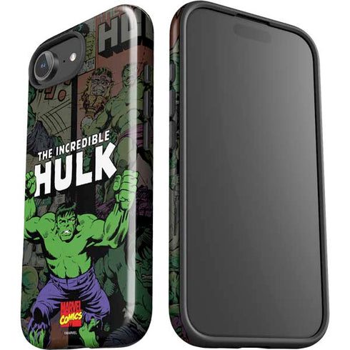 Marvel Classic Comics Hulk Fighter Vintage iPhone 16e Impact Case