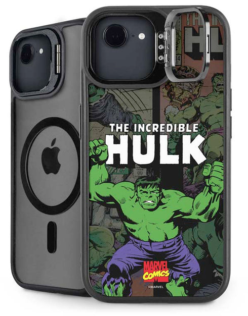Marvel Classic Comics Hulk Fighter Vintage iPhone 16e Kickstand Case