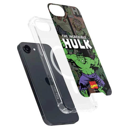 Marvel Classic Comics Hulk Fighter Vintage iPhone 16e MagSafe Case