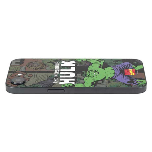 Marvel Classic Comics Hulk Fighter Vintage iPhone 16e Skin