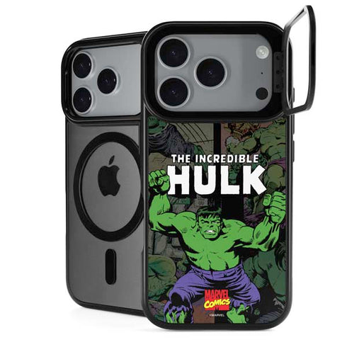 Marvel Classic Comics Hulk Fighter Vintage iPhone 18 Pro Kickstand Case