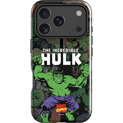 Marvel Classic Comics Hulk Fighter Vintage iPhone 18 Pro Max Impact Case