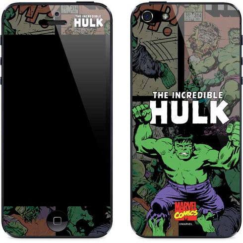 Marvel Classic Comics Hulk Fighter Vintage iPhone 5/5s/5SE Skin