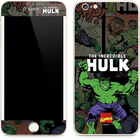 Marvel Classic Comics Hulk Fighter Vintage iPhone 6/6s Plus Skin