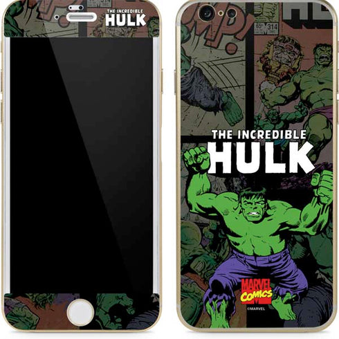 Marvel Classic Comics Hulk Fighter Vintage iPhone 6/6s Skin