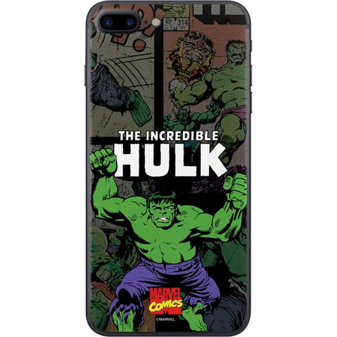 Marvel Classic Comics Hulk Fighter Vintage iPhone 8 Plus Skin