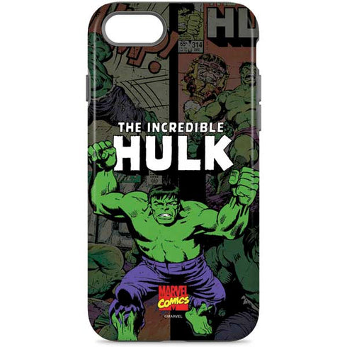 Marvel Classic Comics Hulk Fighter Vintage iPhone 8 Pro Case