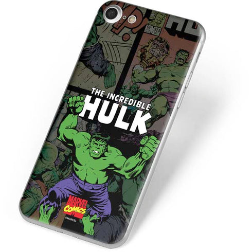 Marvel Classic Comics Hulk Fighter Vintage iPhone 8 Skin