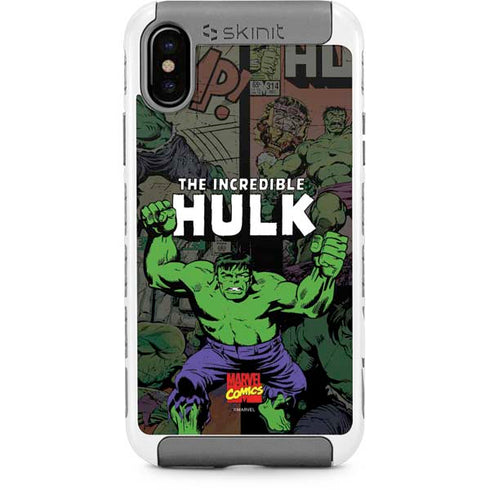 Marvel Classic Comics Hulk Fighter Vintage iPhone Cases
