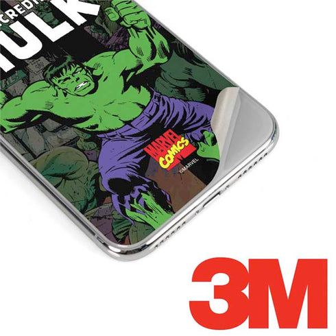 Marvel Classic Comics Hulk Fighter Vintage iPhone XS Skin
