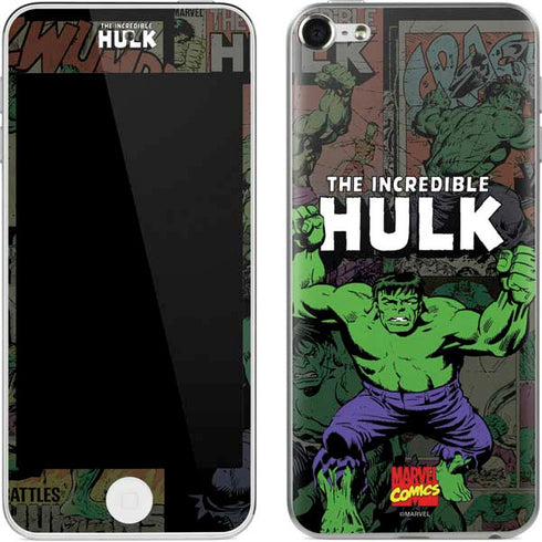 Marvel Classic Comics Hulk Fighter Vintage Apple iPod Skin