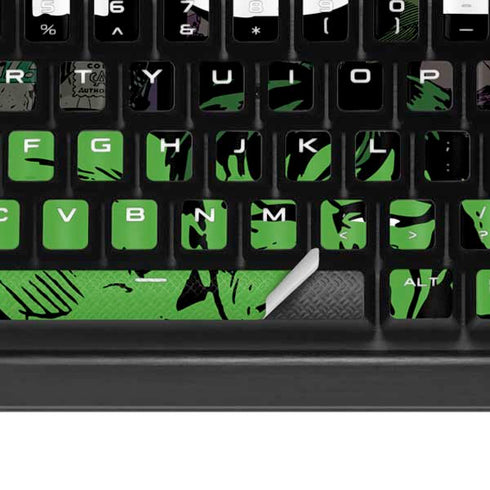 Marvel Classic Comics Hulk Fighter Vintage K95 RGB PLATINUM Mechanical Gaming Keyboard Skin