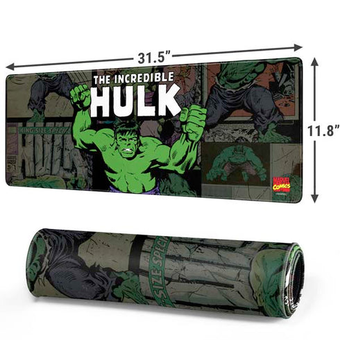 Marvel Classic Comics Hulk Fighter Vintage Gaming Mouse Pad