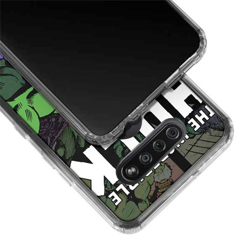 Marvel Classic Comics Hulk Fighter Vintage LG K51/Q51 Clear Case