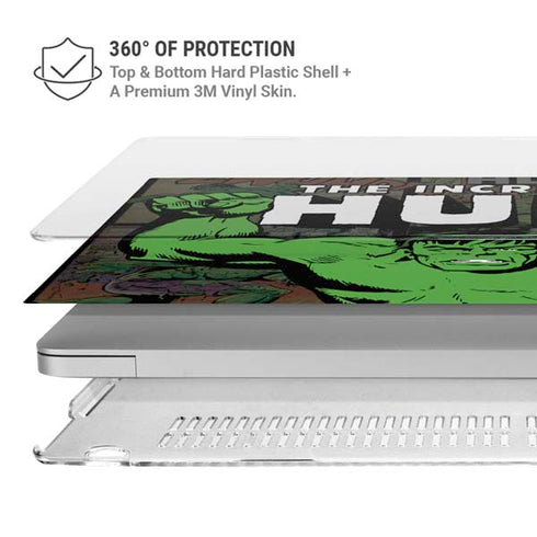 Marvel Classic Comics Hulk Fighter Vintage MacBook Air 13in (2020) Case plus Skin