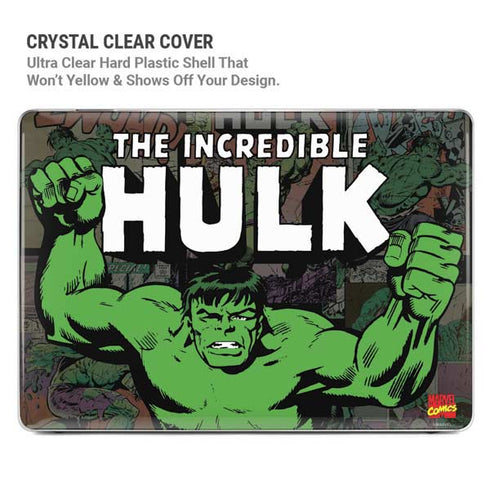 Marvel Classic Comics Hulk Fighter Vintage MacBook Pro 14in (2021-24) Case plus Skin